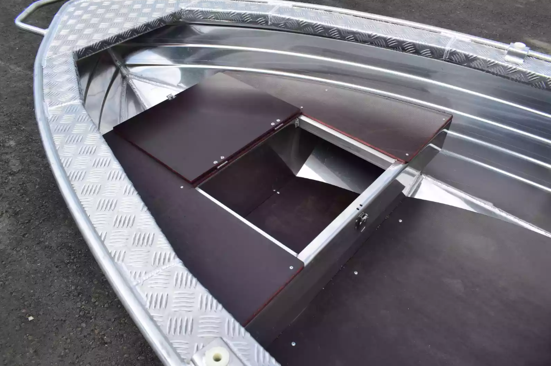 Алюминиевая лодка Wyatboat-390Р Увеличенный борт в Волгодонске