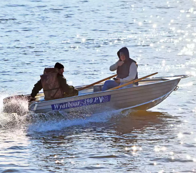 Алюминиевая лодка Wyatboat-390 P в Волгодонске