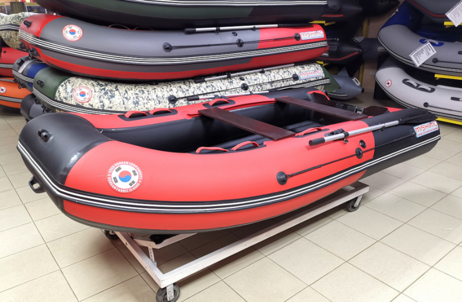 КОМПЛЕКТ Лодка MISHIMO PRO 350 + ЛОДОЧНЫЙ МОТОР MARLIN MP 9.9 (20) AMHS PRO в Волгодонске