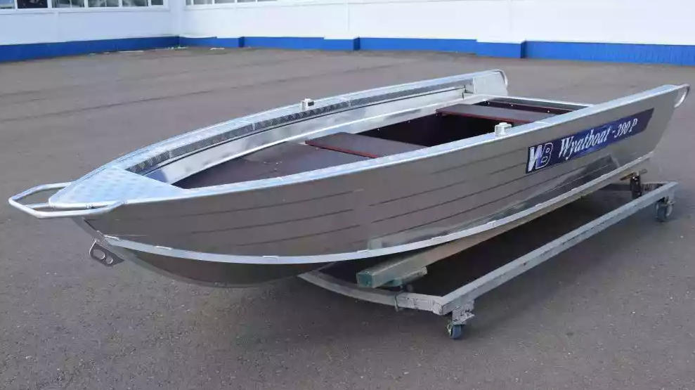 Алюминиевая лодка Wyatboat-390Р Fish в Волгодонске