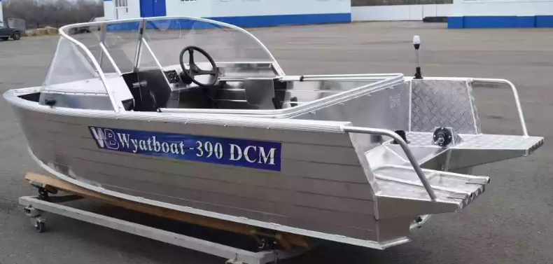 Алюминиевый катер Wyatboat-390 DCM Увеличенный борт в Волгодонске Алюминиевый катер Wyatboat-390 DCM Увеличенный борт в Волгодонске