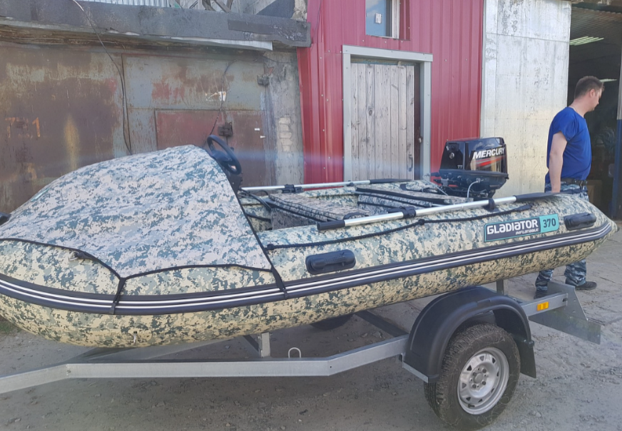 НАДУВНАЯ ЛОДКА GLADIATOR C370AL в Волгодонске