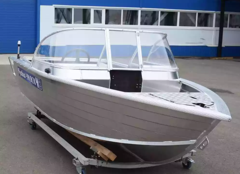 Алюминиевый катер Wyatboat-390 DCM Увеличенный борт в Волгодонске Алюминиевый катер Wyatboat-390 DCM Увеличенный борт в Волгодонске