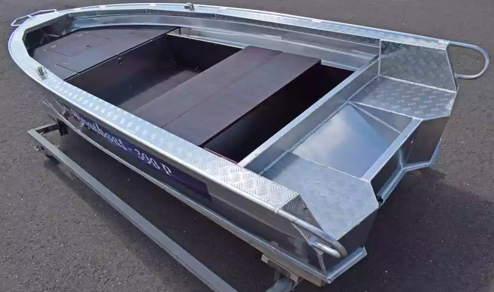 Алюминиевая лодка Wyatboat-390Р Fish в Волгодонске
