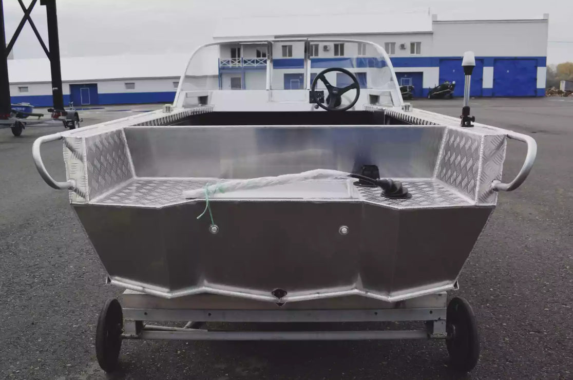 Алюминиевая лодка Wyatboat-390 Pro в Волгодонске
