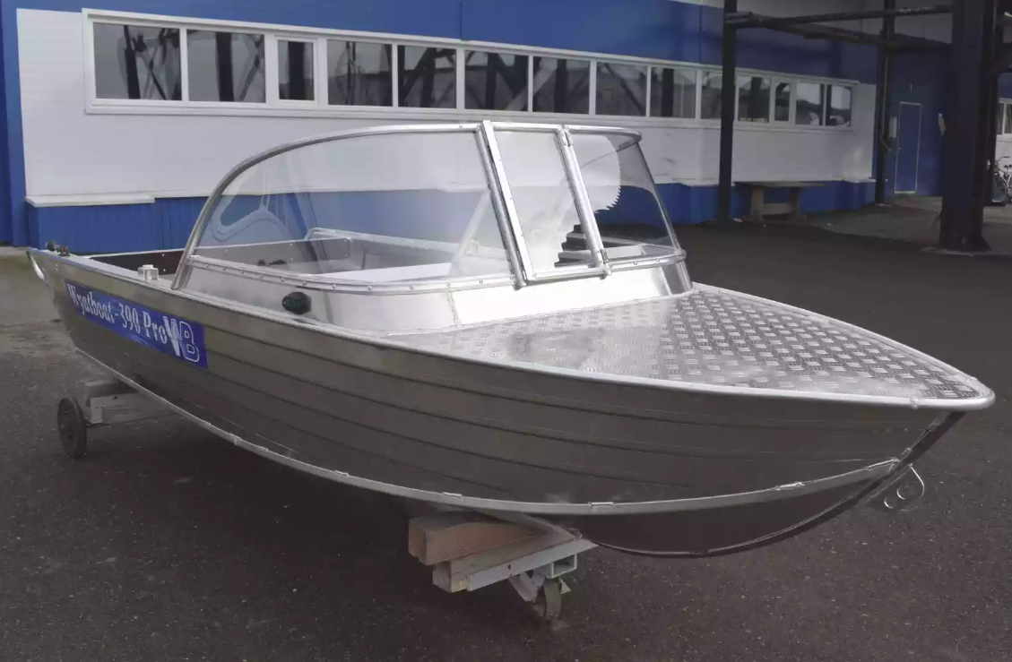 Алюминиевая лодка Wyatboat-390 Pro в Волгодонске