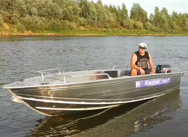 Алюминиевая лодка Wyatboat-460 P в Волгодонске