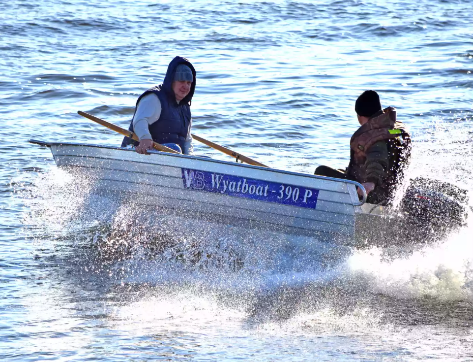 Алюминиевая лодка Wyatboat-390 P в Волгодонске