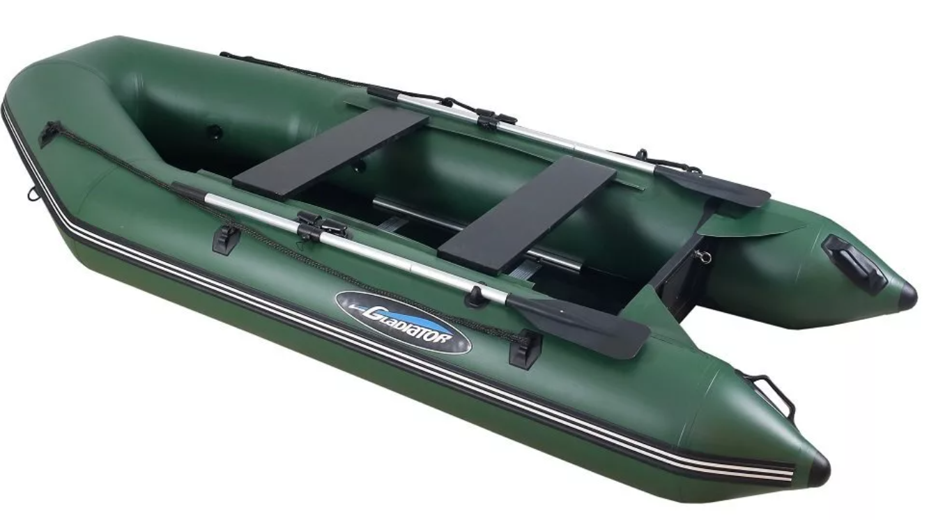 МОТОРНО-ГРЕБНАЯ ЛОДКА ПВХ GLADIATOR A 280 ТК С ФАНЕРНЫМ ДНОМ в Волгодонске