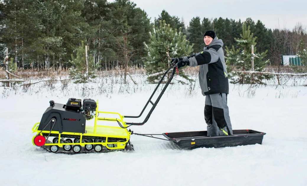 Мотобуксировщик Бурлак ХОЗЯИН-1 (капот ткань) в Волгодонске
