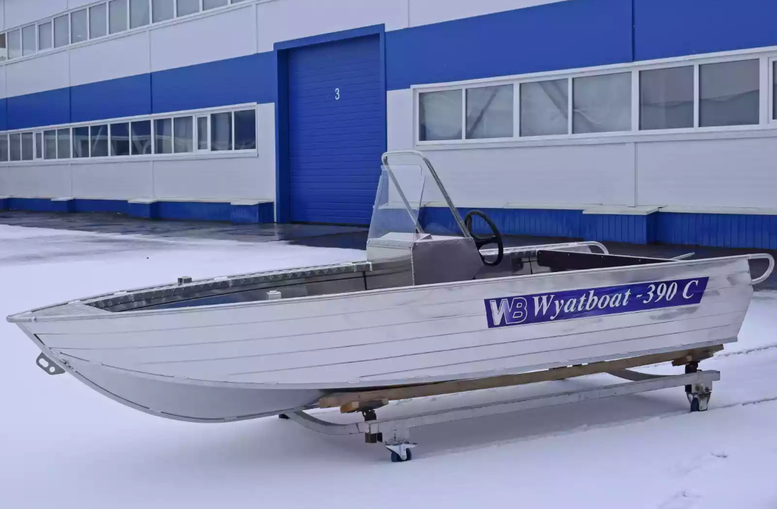 Алюминиевая лодка Wyatboat-390 C в Волгодонске