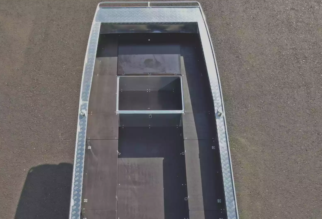 Алюминиевая лодка Wyatboat-490 Jonboat в Волгодонске