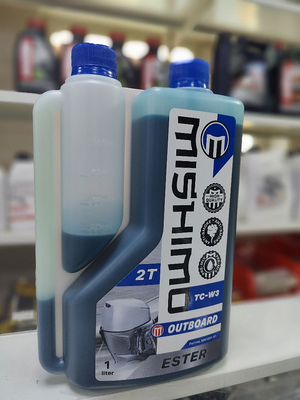 Масло MISHIMO 2T OUTBOARD (ESTER) полусинтетика 1 л в Волгодонске