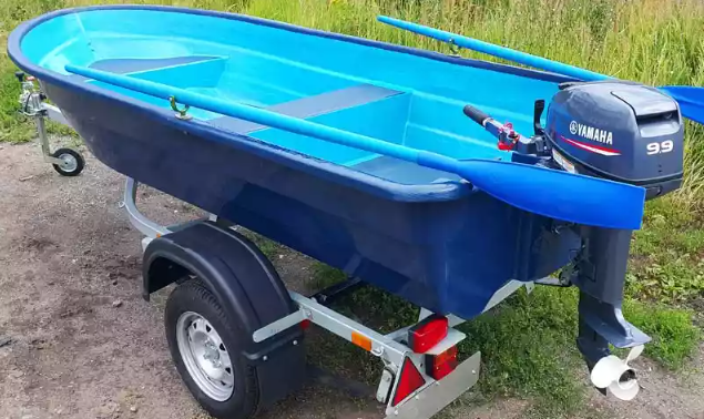 Стеклопластиковая лодка Neman-340 (тримаран) в Волгодонске