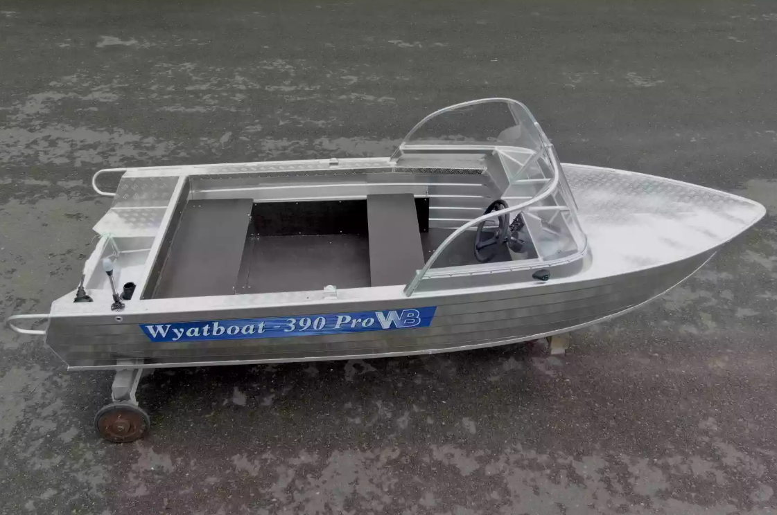 Алюминиевая лодка Wyatboat-390 Pro в Волгодонске