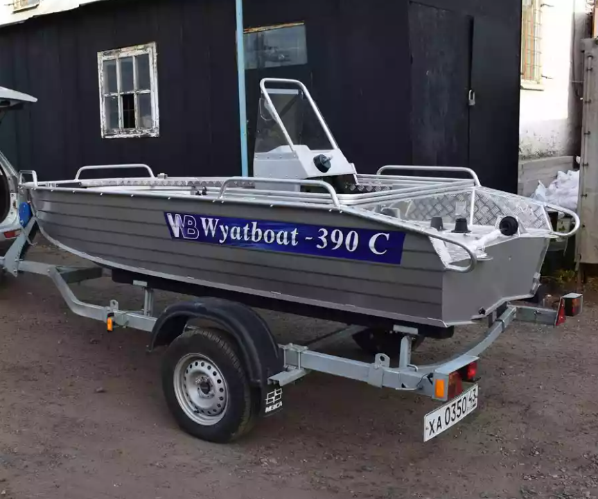 Алюминиевая лодка Wyatboat-390 C в Волгодонске