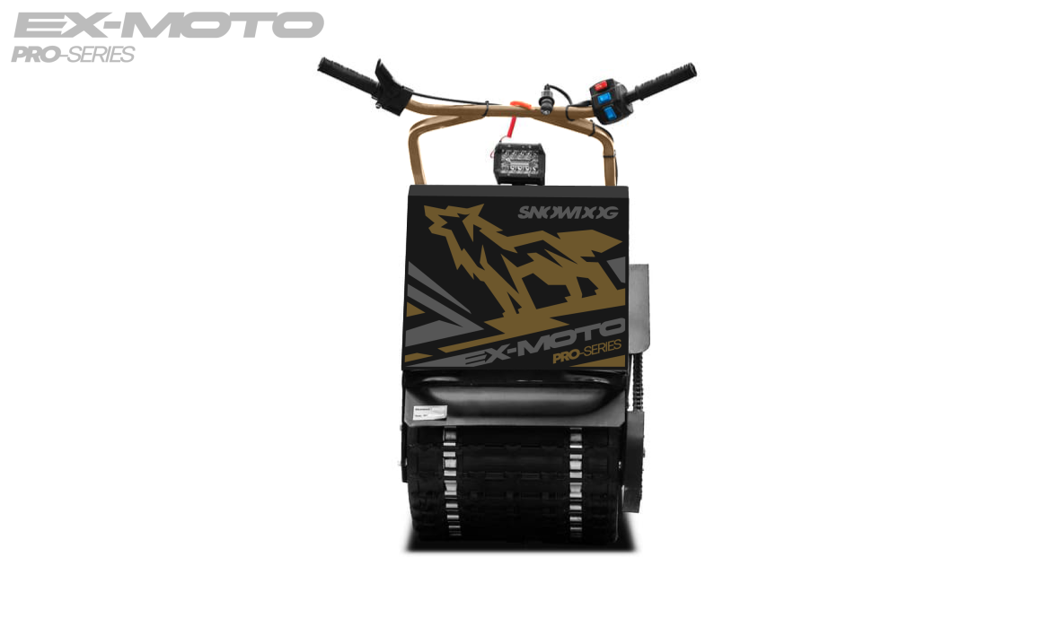 Мотобуксировщик EX-MOTO SNOWDOG S380 8л.с. в Волгодонске