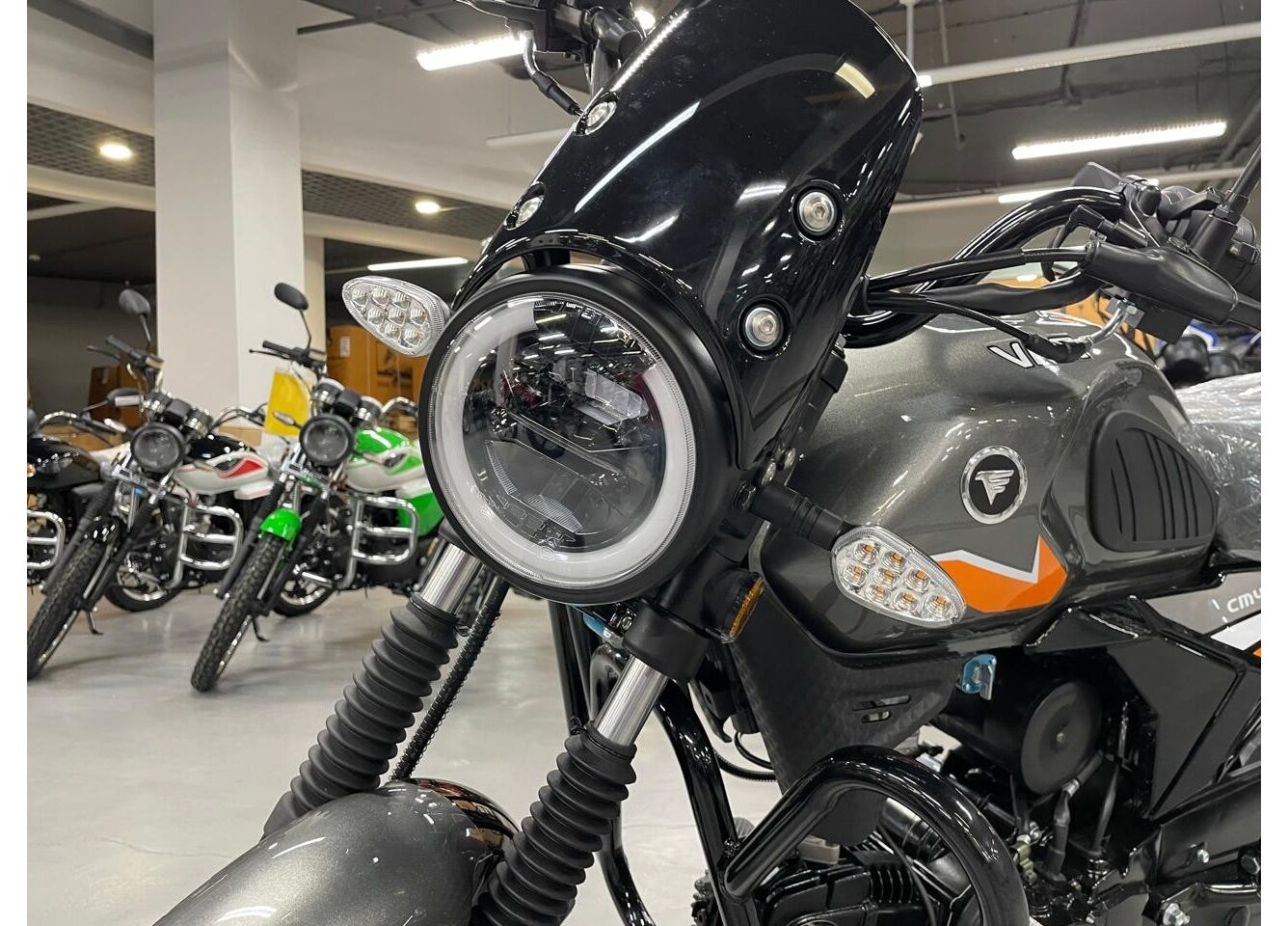 Мопед VMC NOVA 49сс (125сс) Led Full, дисковый тормоз, RKB RATO с баланс. валом, сигнализация в Волгодонске