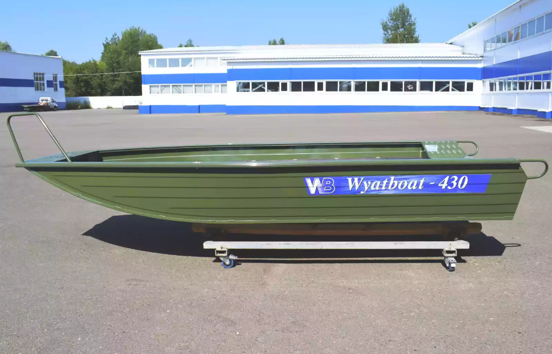 Алюминиевая лодка  Wyatboat-430 Master Fish в Волгодонске