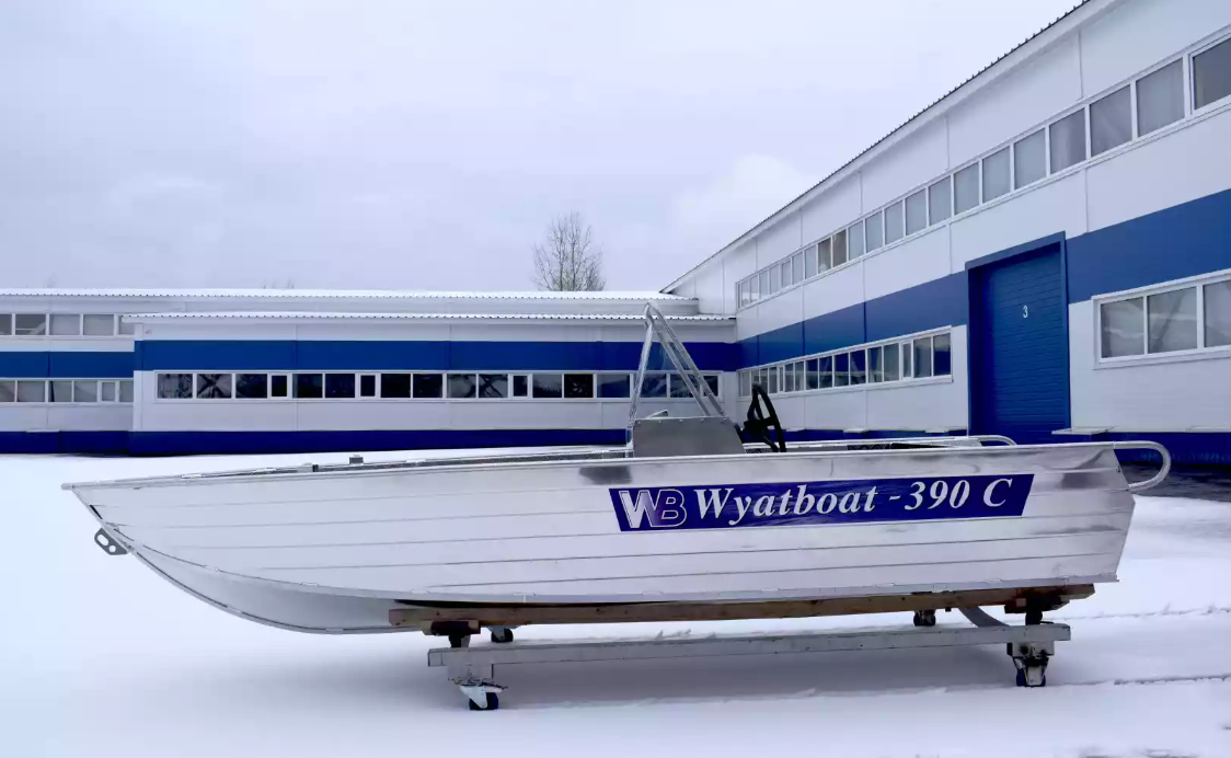 Алюминиевая лодка Wyatboat-390 C в Волгодонске