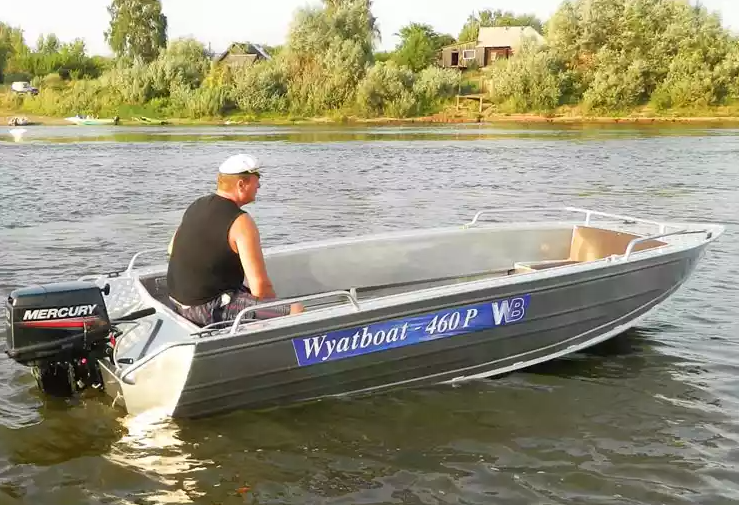 Алюминиевая лодка Wyatboat-460 P в Волгодонске