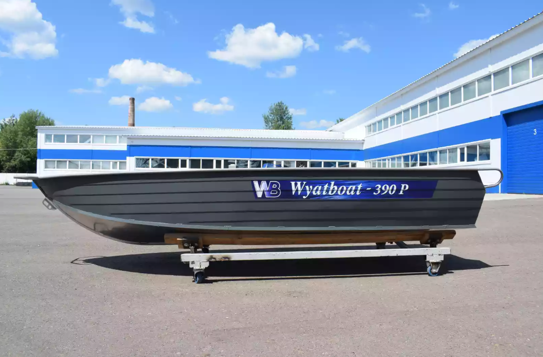 Алюминиевая лодка Wyatboat-390Р Fish в Волгодонске