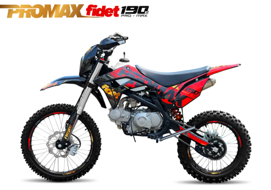 Мотоцикл (питбайк) PROMAX FIDET (ФАЙДЕТ) 190E MAX PRO LUX 19/16 в Волгодонске