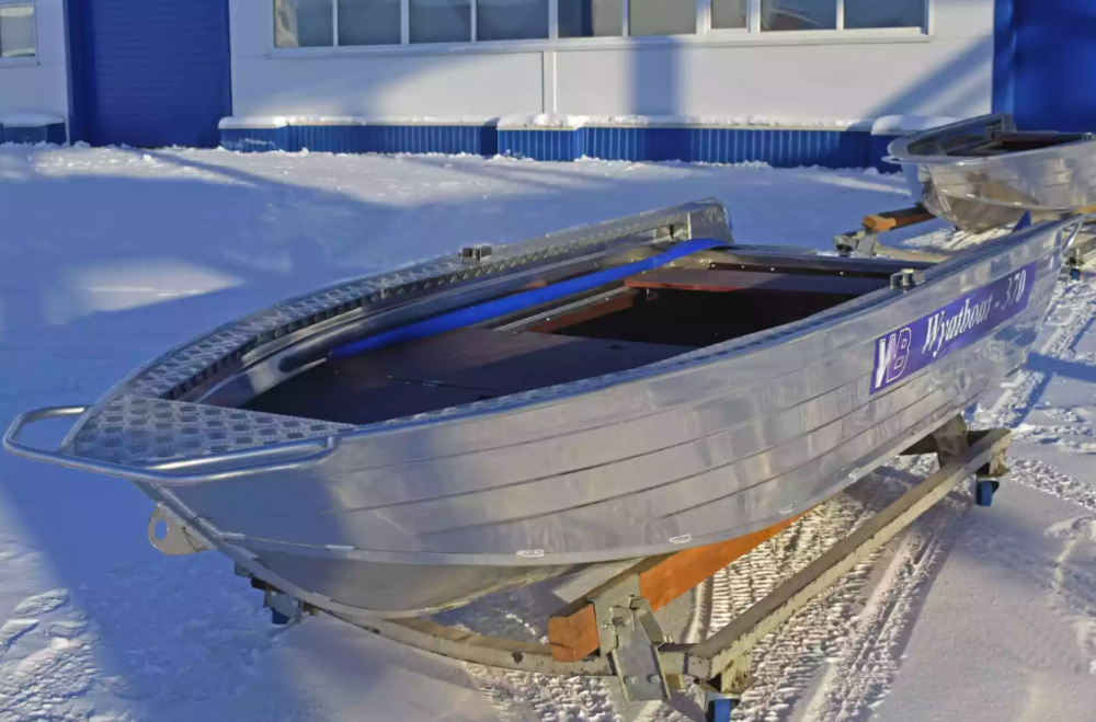 Алюминиевая лодка Wyatboat-370 Р FISH в Волгодонске