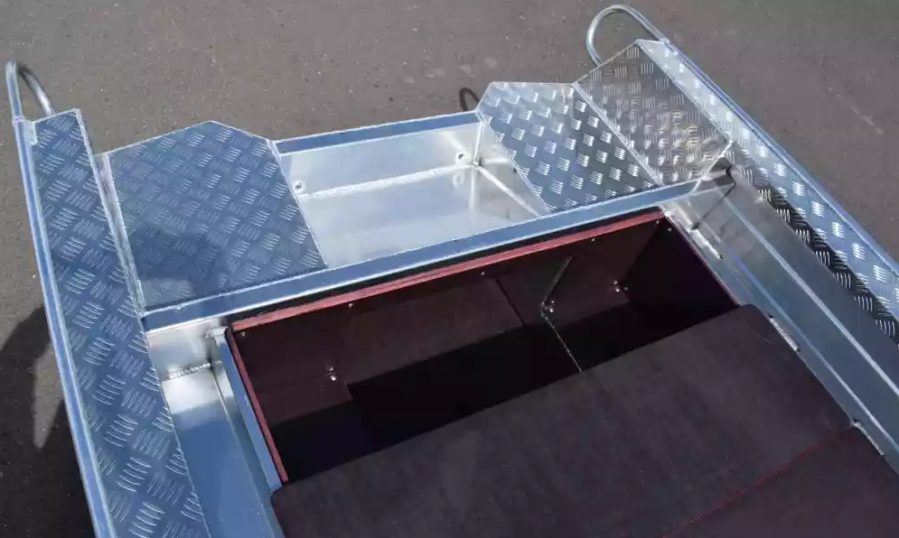 Алюминиевая лодка Wyatboat-390Р Fish в Волгодонске