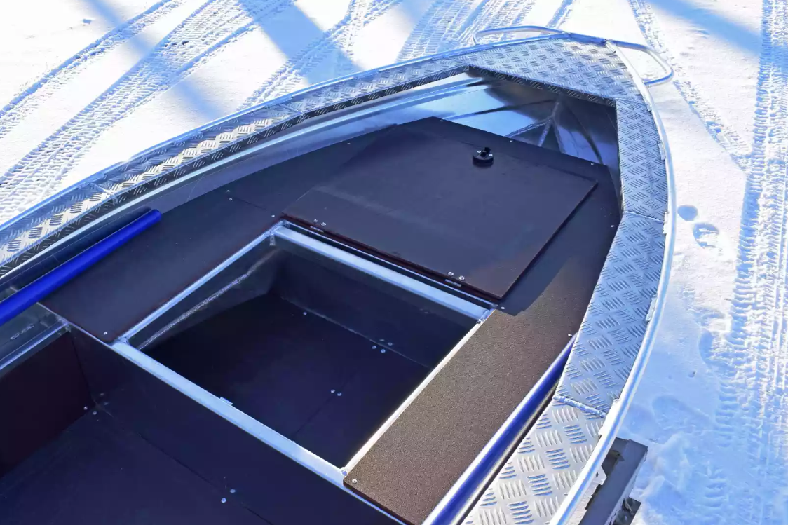 Алюминиевая лодка Wyatboat-370 Р FISH в Волгодонске