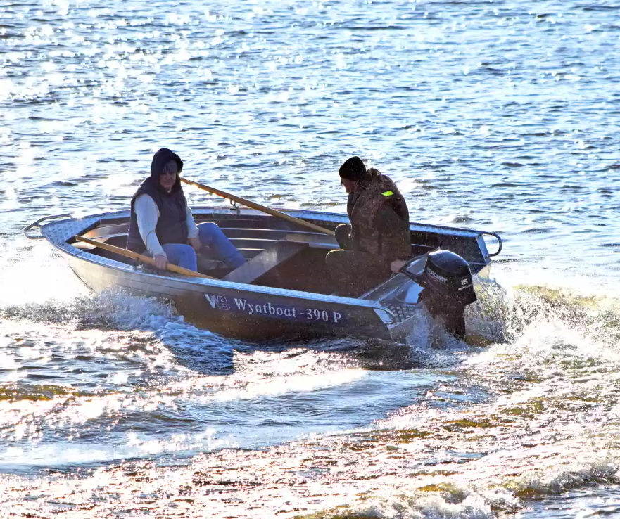 Алюминиевая лодка Wyatboat-390 P в Волгодонске
