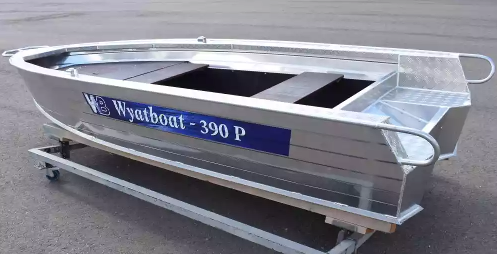 Алюминиевая лодка Wyatboat-390Р Fish в Волгодонске