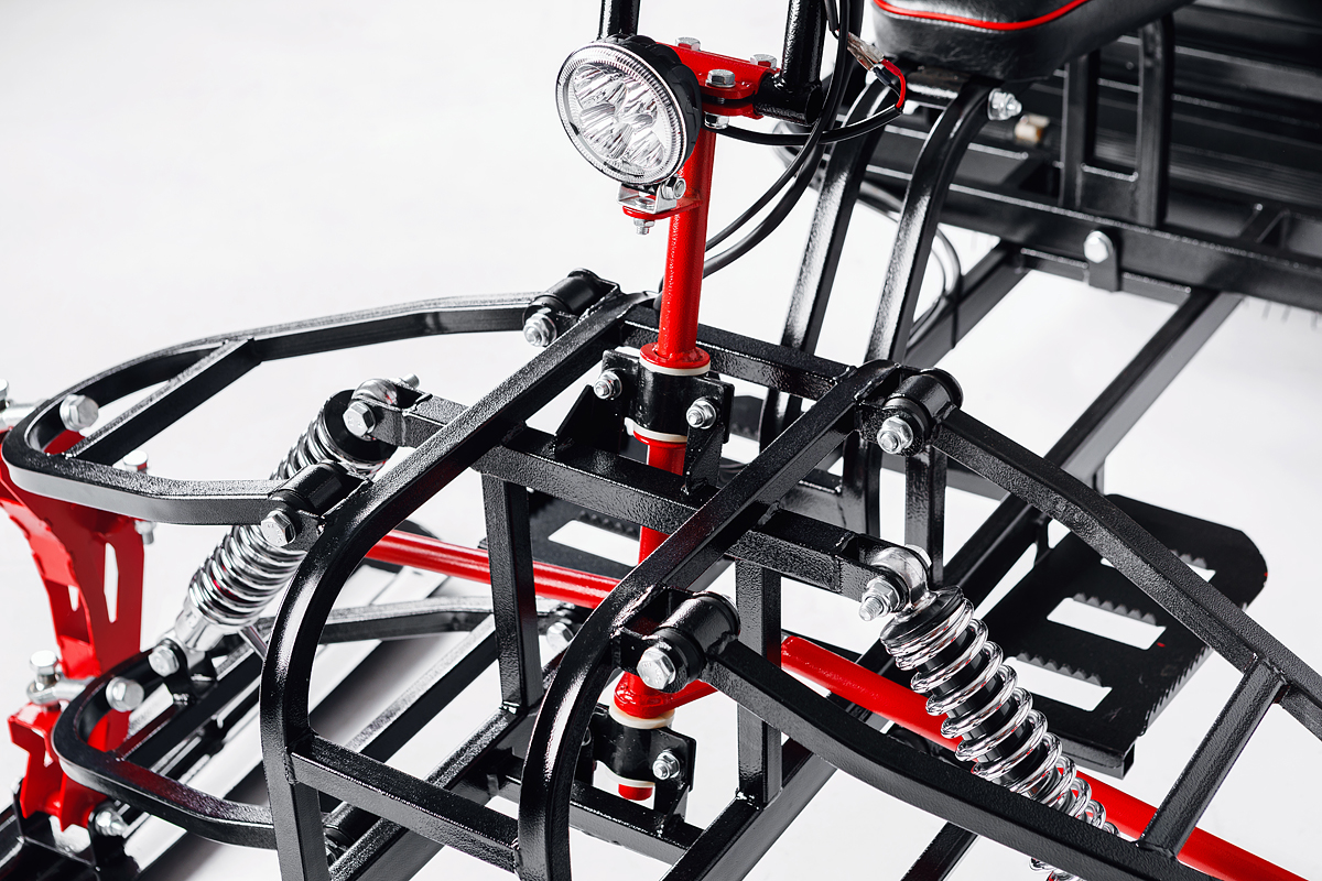 Лыжный модуль IKUDZO с подогревом ручек металлические лыжи в Волгодонске