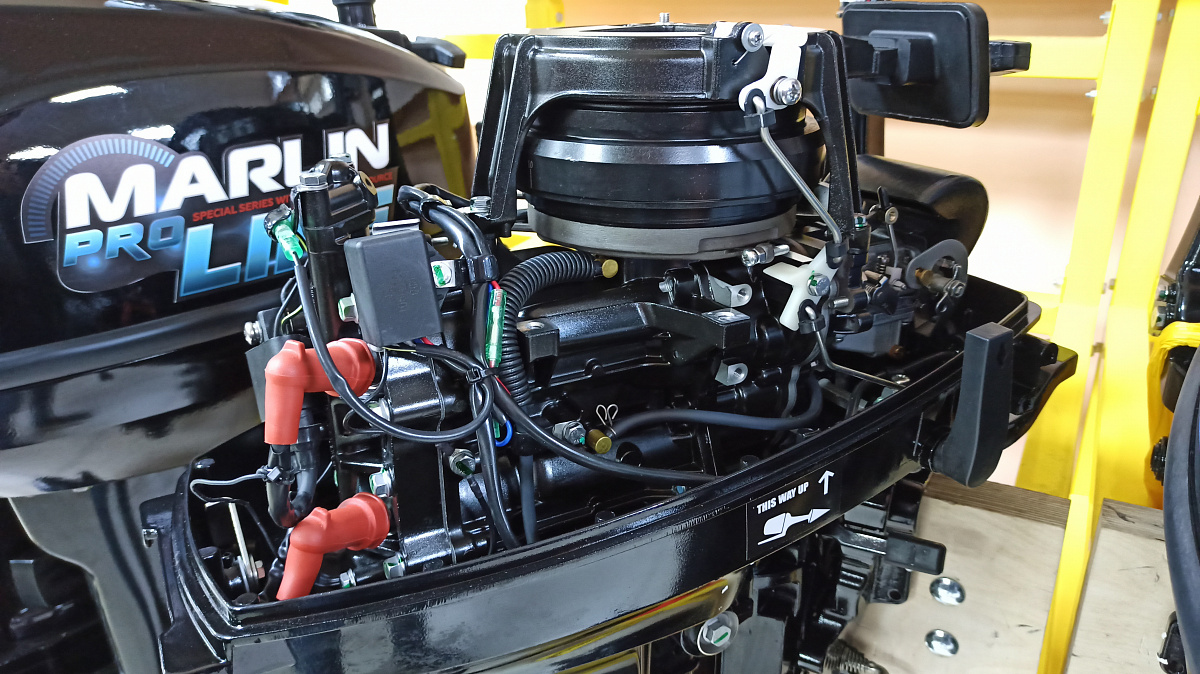 КОМПЛЕКТ Лодка MISHIMO PRO 350 + ЛОДОЧНЫЙ МОТОР MARLIN MP 9.9 (20) AMHS PRO в Волгодонске