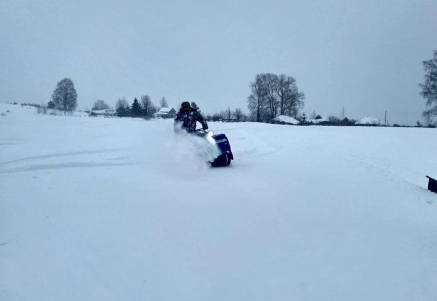 Мотобуксировщик Альбатрос-XLV 9 тележки, 1450 мм в Волгодонске