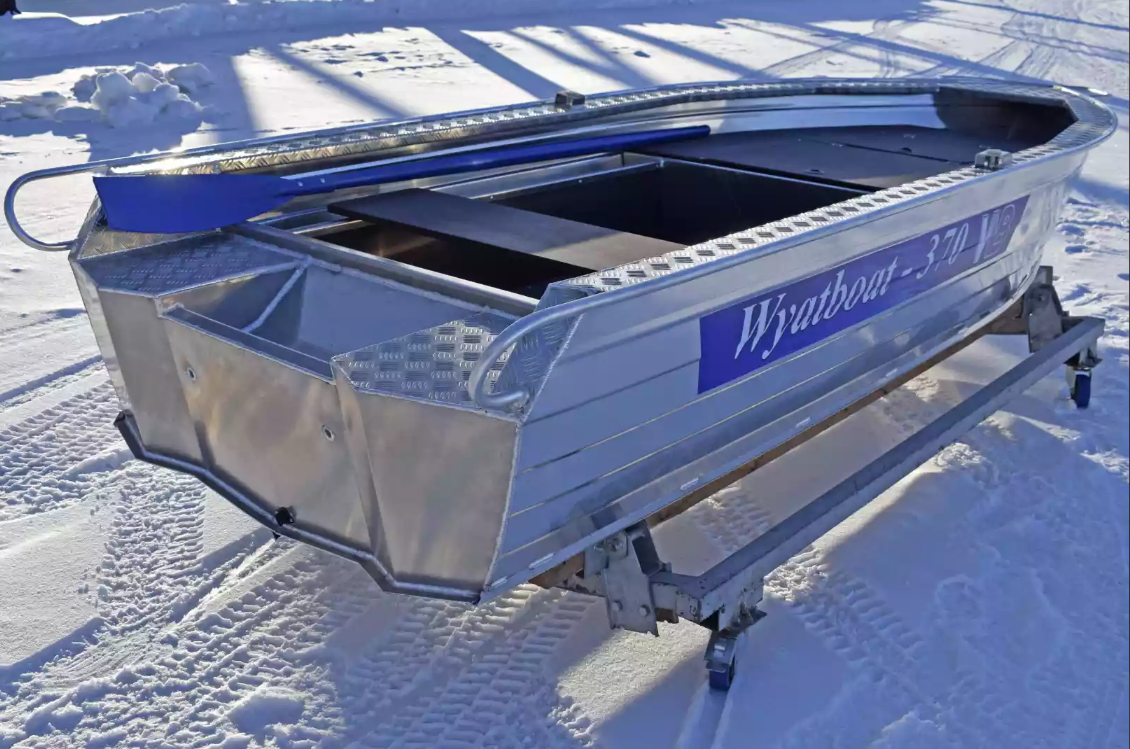 Алюминиевая лодка Wyatboat-370 Р FISH в Волгодонске