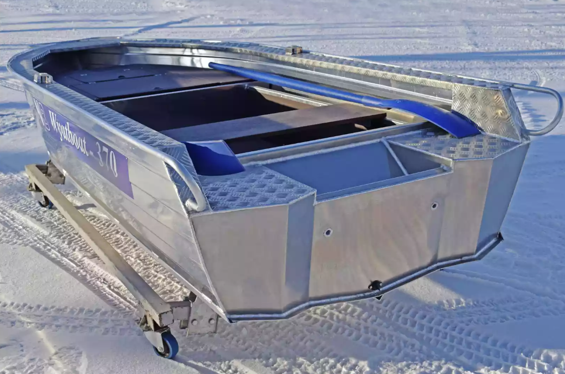 Алюминиевая лодка Wyatboat-370 Р FISH в Волгодонске