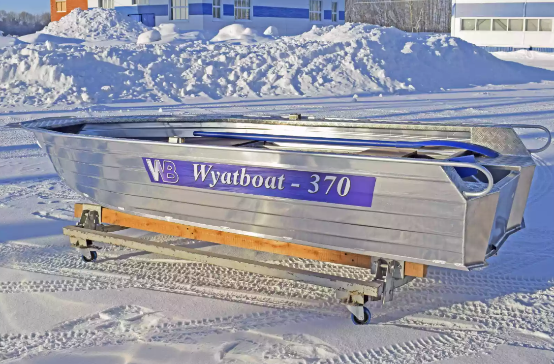 Алюминиевая лодка Wyatboat-370 Р FISH в Волгодонске