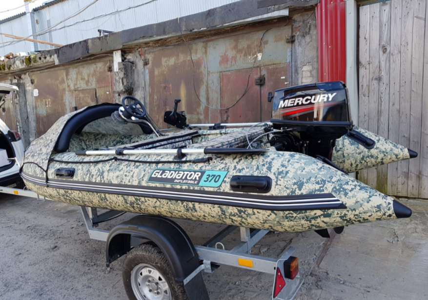 НАДУВНАЯ ЛОДКА GLADIATOR C370AL в Волгодонске