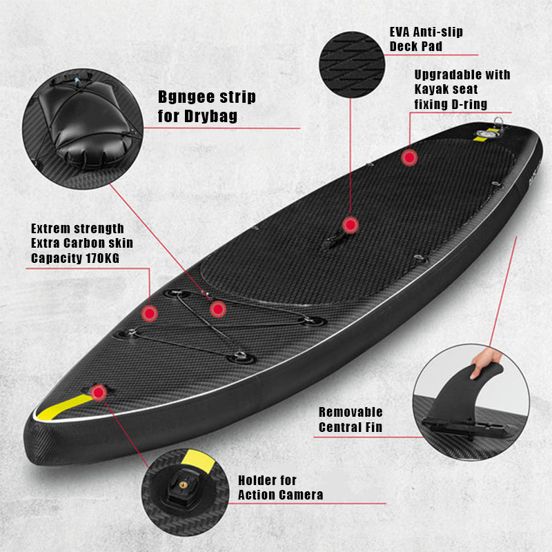 SUP (САП) ДОСКА MISHIMO CARBON DARKSIDE 11’ (335СМ) в Волгодонске