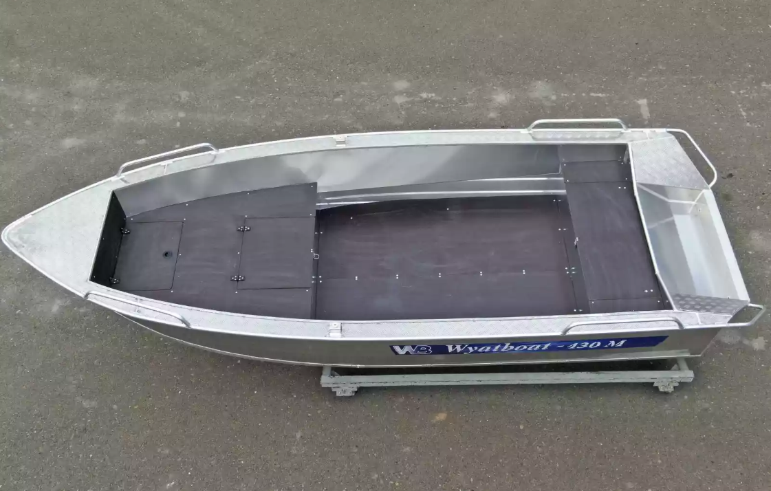 Алюминиевая лодка  Wyatboat-430М FISH в Волгодонске