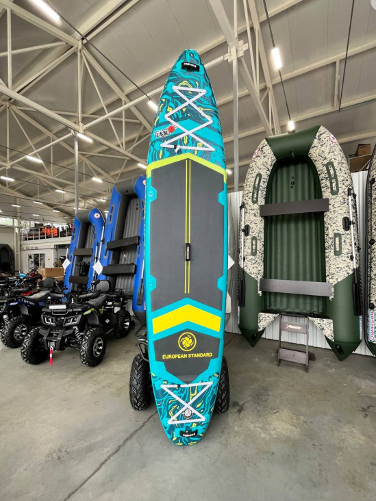 SUP (САП) Доска MISHIMO PRO-MAX Light Teal 11’ (335см) в Волгодонске
