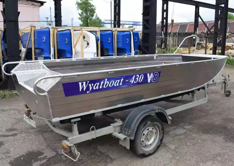 Алюминиевая лодка  Wyatboat-430 Master в Волгодонске