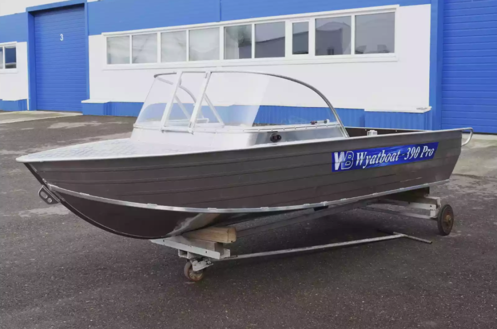 Алюминиевая лодка Wyatboat-390 Pro в Волгодонске