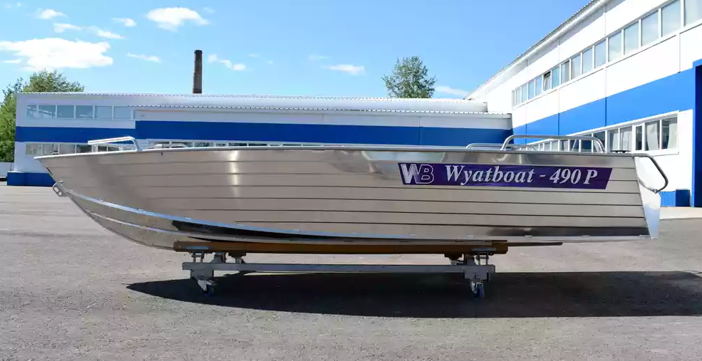 Алюминиевая лодка Wyatboat-490 P в Волгодонске