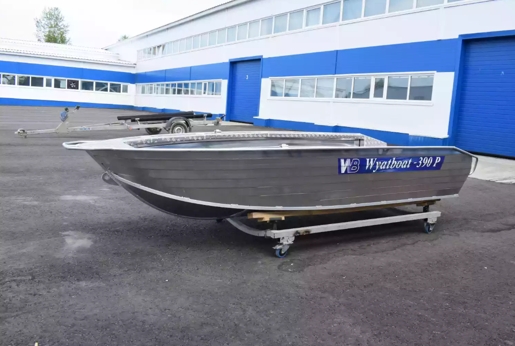 Алюминиевая лодка Wyatboat-390Р Увеличенный борт в Волгодонске