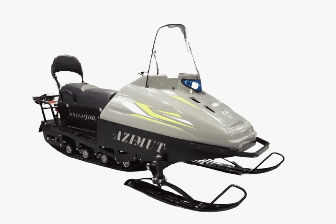 Миниснегоход Бурлак Азимут 24 л.с. , эл.запуск, реверс, тормоз гидравл, капот серый в Волгодонске