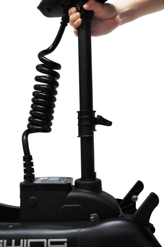 Лодочный электромотор якорь Haswing Cayman B, GPS, 12V, 55Lbs, нога 152 мм в Волгодонске