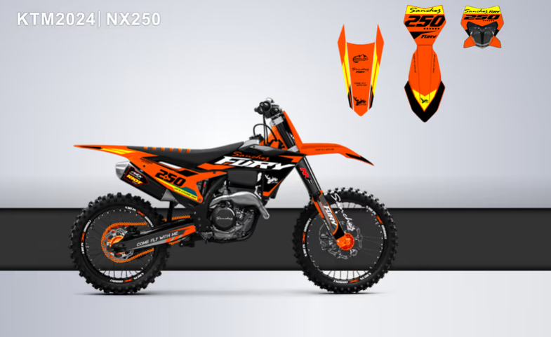 Кроссовый мотоцикл Sanchez Fury NX250 в Волгодонске