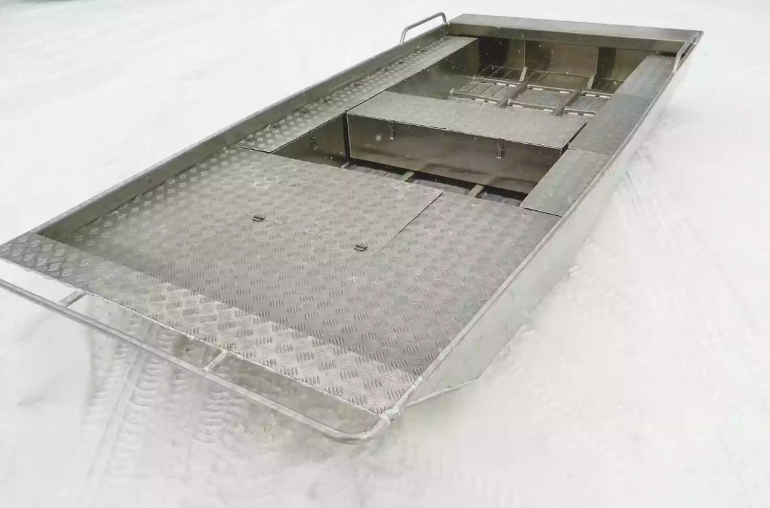 Алюминиевая лодка Wyatboat-390 Jonboat в Волгодонске